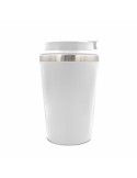 Mug isotherme 350 ml | Nairod Matières : polypropylène (PP) Couleurs : blanc objet publicitaire robuste