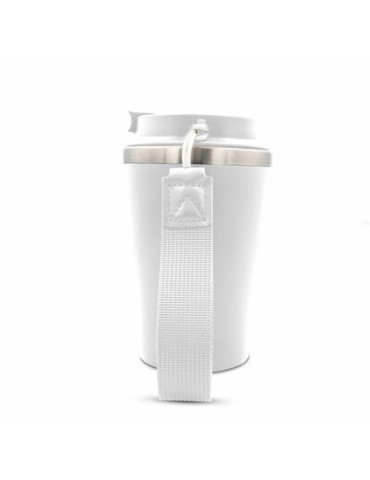 Mug isotherme 350 ml | Nairod Matières : polypropylène (PP) Couleurs : blanc objet promo petit budget