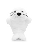 Phoque en peluche | Zeal Couleurs : blanc cadeau entreprise pas cher