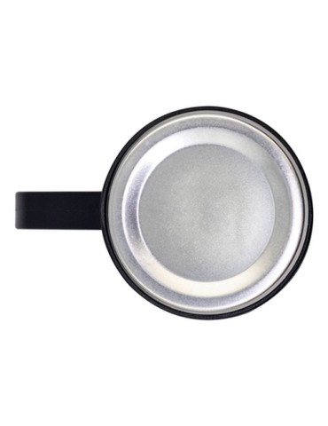 Thermos 420 ml et 3 mugs 150 ml | Quavean Matières : acier inoxydable Couleurs : noir goodies entreprise design