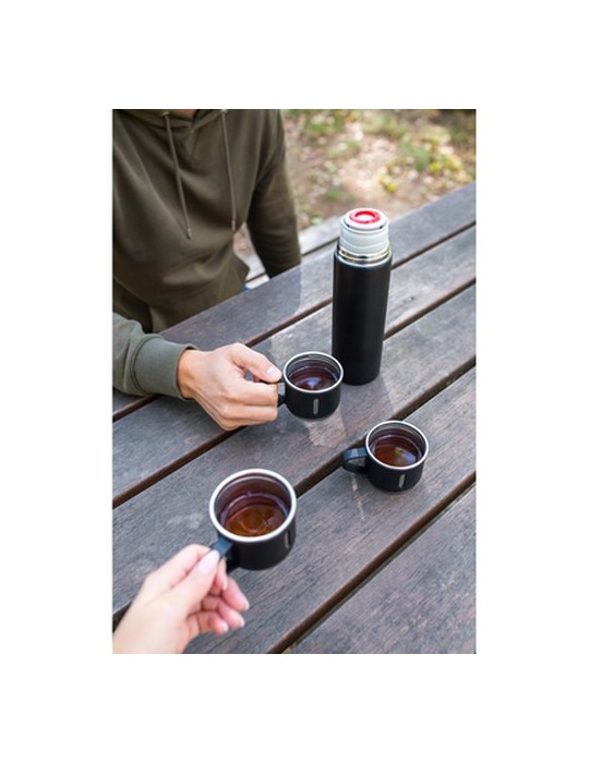 Thermos 420 ml et 3 mugs 150 ml | Quavean