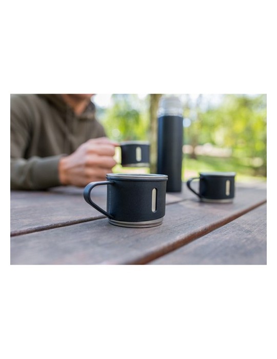 Thermos 420 ml et 3 mugs 150 ml | Quavean