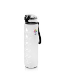 Bouteille de motivation 1000 ml | Bennie Matières : Polycarbonate (PC) Couleurs : blanc