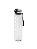 Bouteille de motivation 1000 ml | Bennie Matières : Polycarbonate (PC) Couleurs : blanc marquage laser ultra précis