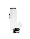 Bouteille de motivation 1000 ml | Bennie Matières : Polycarbonate (PC) Couleurs : blanc objet promotionnel éco-responsable