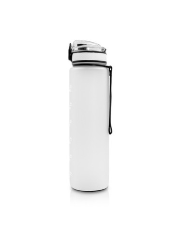 Bouteille de motivation 1000 ml | Bennie Matières : Polycarbonate (PC) Couleurs : blanc cadeau client original