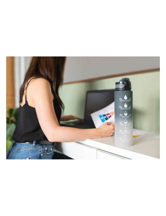 Bouteille de motivation 1000 ml Air Gifts | Kayleigh