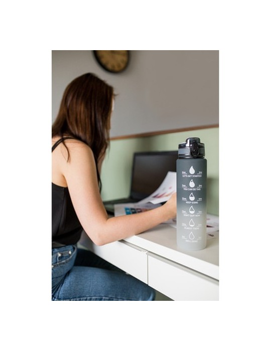 Bouteille de motivation 1000 ml Air Gifts | Kayleigh