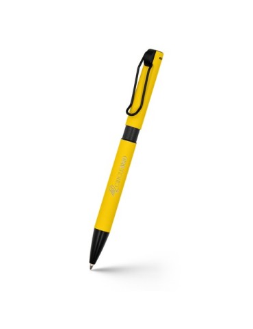 Stylo bille corp coloré et clip "lasseau" | Amara