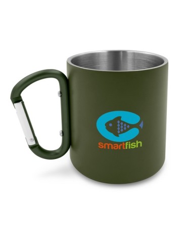 Mug en acier inoxydable 280 ml avec mousqueton | Pari 2