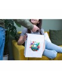 Sac en papier A4 | Dialla B Matières : papier Couleurs : blanc personnalisable avec votre logo