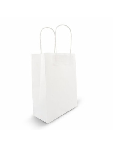 Sac en papier A4 | Dialla B Matières : papier Couleurs : blanc cadeau entreprise pas cher