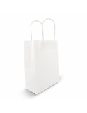 Sac en papier A4 | Dialla B Matières : papier Couleurs : blanc cadeau entreprise pas cher