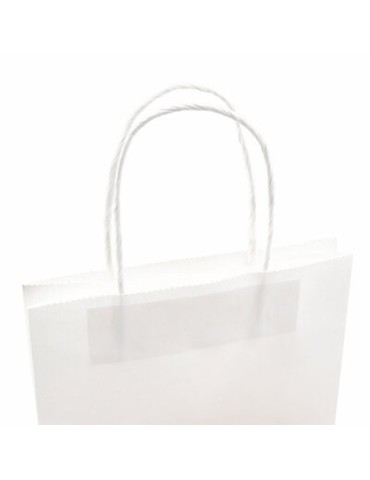 Sac en papier A4 | Dialla B Matières : papier Couleurs : blanc objet promotionnel éco-responsable