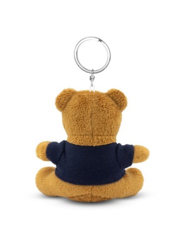 Ours en peluche, porte-clés | Fedon Couleurs : brun clair goodies publicitaire événementiel