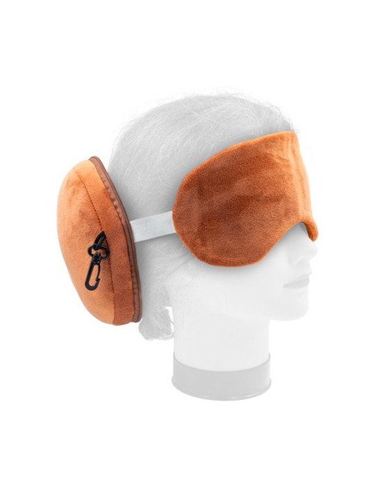 Ours en peluche, oreiller de voyage, masque de nuit | Ren