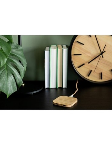 Chargeur sans fil en bambou 10W B'RIGHT | Jazzlyn 2