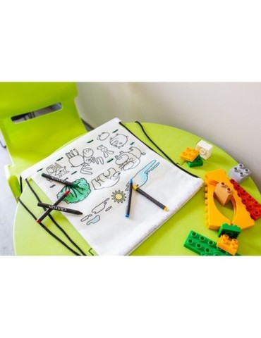 Sac à cordon pour coloriage, crayons | Brody 2