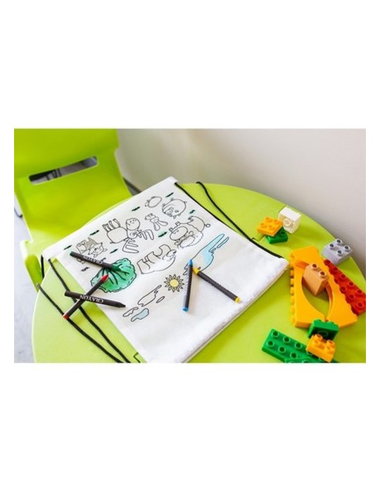 Sac à cordon pour coloriage, crayons | Brody