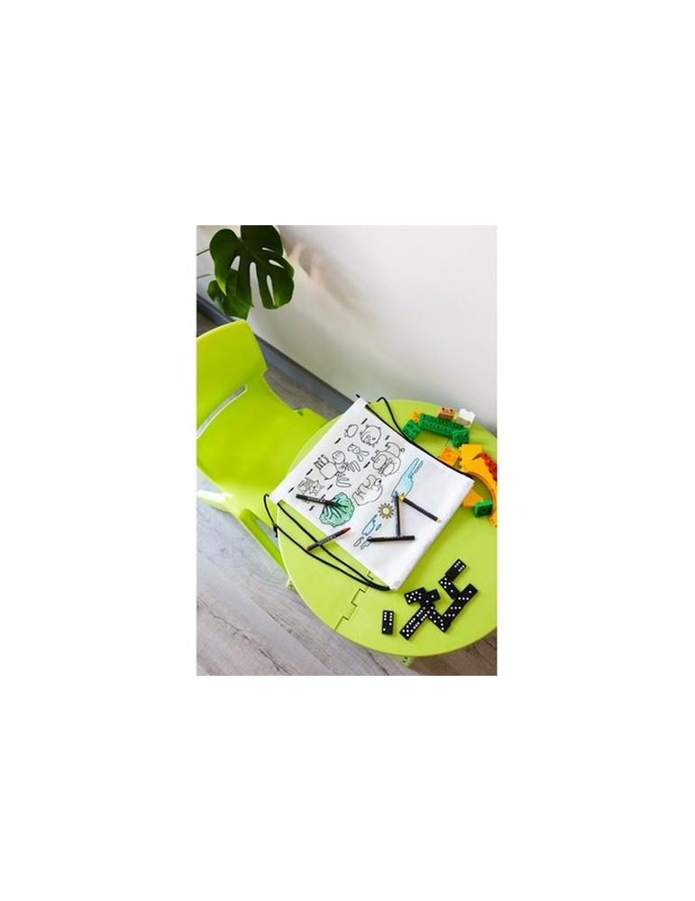 Sac à cordon pour coloriage, crayons | Brody