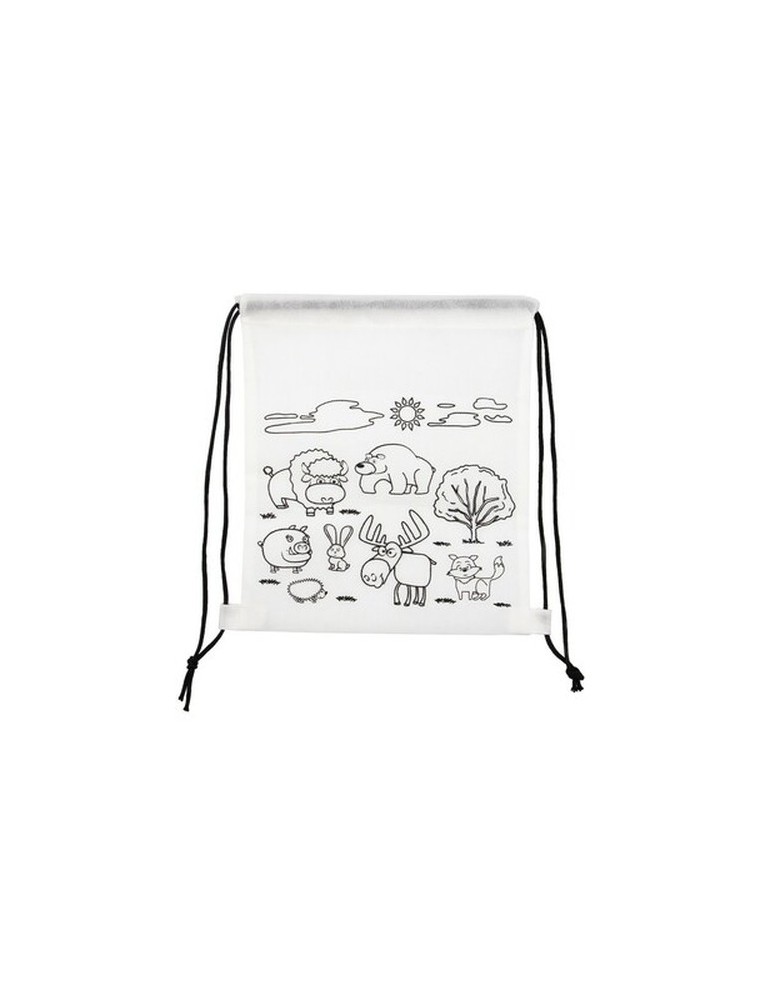 Sac à cordon pour coloriage, crayons | Brody