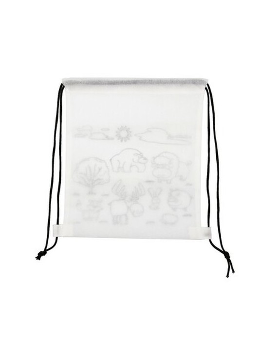 Sac à cordon pour coloriage, crayons | Brody