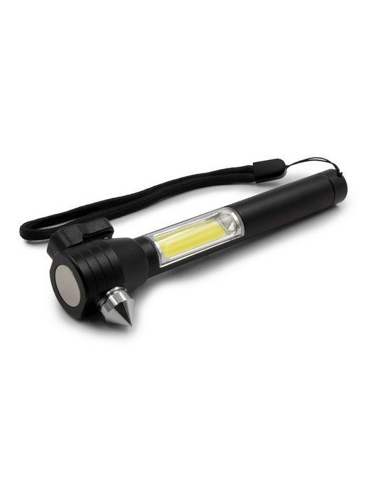1 torche de secours LED COB, coupe-ceinture, marteau de sécurité | Flint