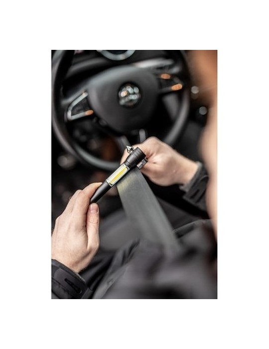 1 torche de secours LED COB, coupe-ceinture, marteau de sécurité | Flint