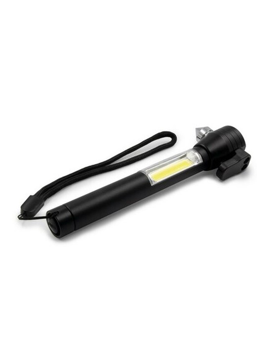 1 torche de secours LED COB, coupe-ceinture, marteau de sécurité | Flint