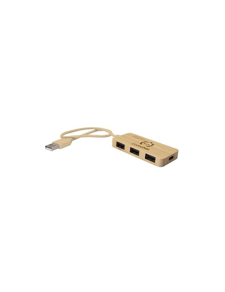Hub USB et USB-C Bambou B'RIGHT | Kenzie