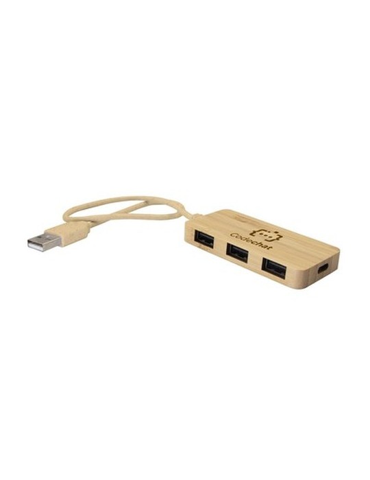 Hub USB et USB-C Bambou B'RIGHT | Kenzie