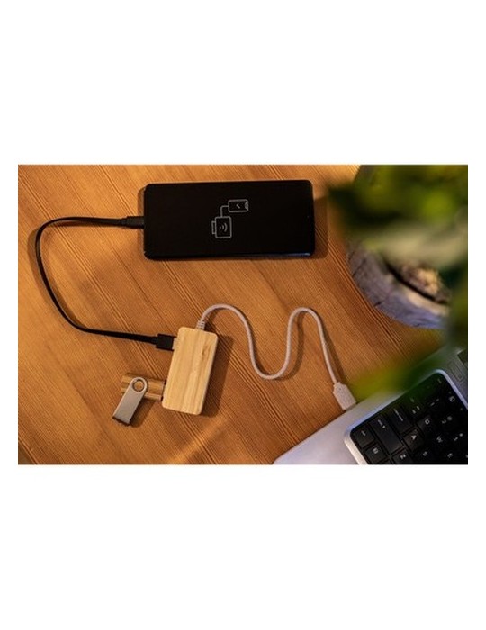 Hub USB et USB-C Bambou B'RIGHT | Kenzie