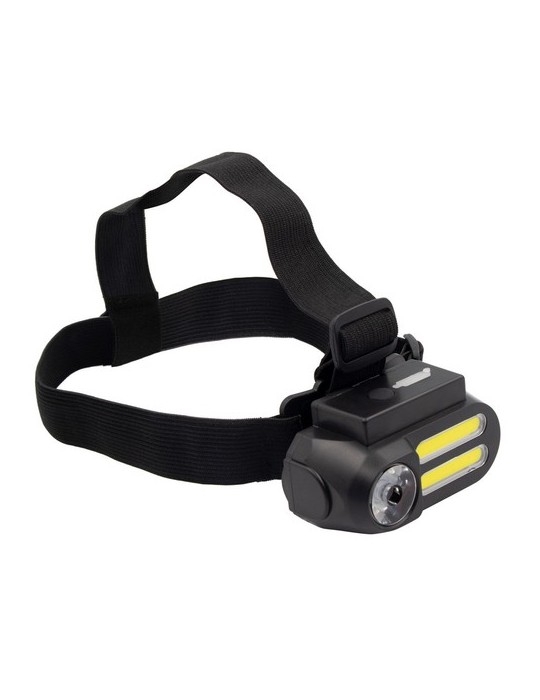 Lampe frontale avec lumière LED et COB | Chad