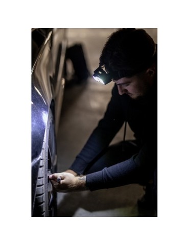 Lampe frontale avec lumière LED et COB | Chad 2