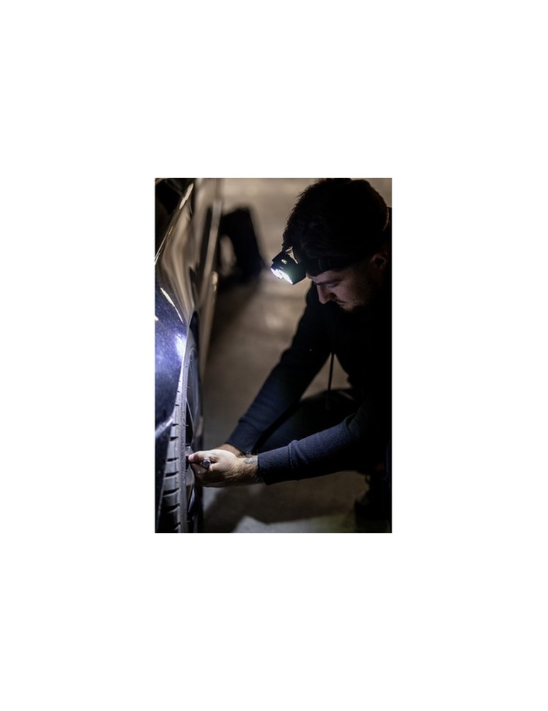 Lampe frontale avec lumière LED et COB | Chad