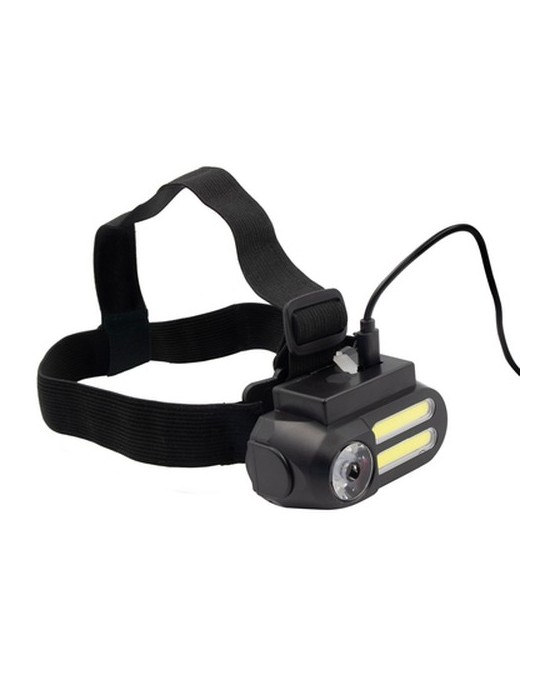 Lampe frontale avec lumière LED et COB | Chad