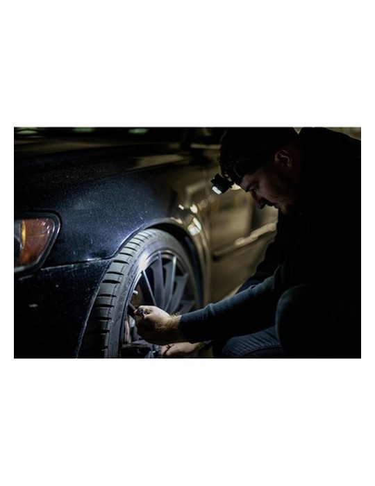 Lampe frontale avec lumière LED et COB | Chad