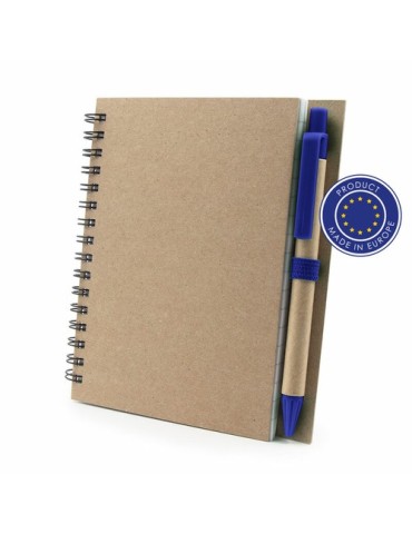 Carnet A6 avec stylo bille | Sidney 2