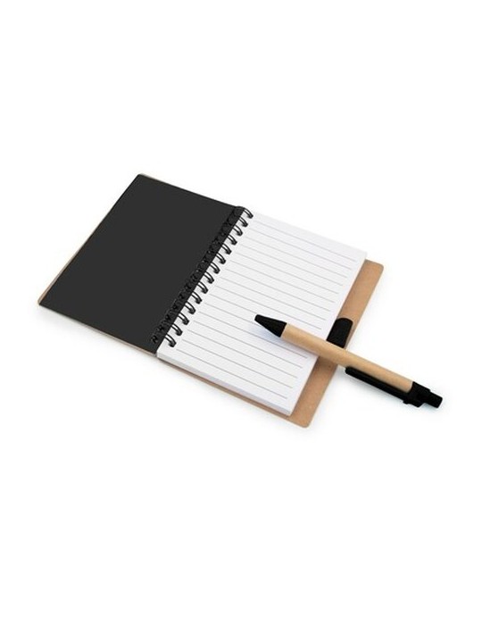 Carnet env. B7 "visage souriant" avec stylo bille | Dylan