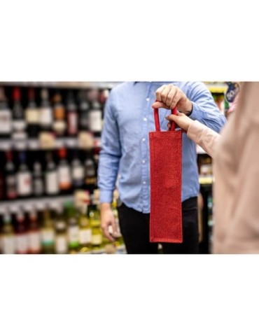 Sac à bouteilles en jute | Paige 2