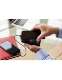 Power Bank 8000 mAh Mauro Conti, chargeur sans fil 5W | Eric Matières : caoutchouc Couleurs : noir cadeau entreprise pas cher