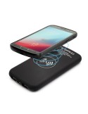 Power Bank 8000 mAh Mauro Conti, chargeur sans fil 5W | Eric Matières : caoutchouc Couleurs : noir marquage laser ultra précis