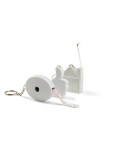 Porte-clés "like it", mètre-ruban 1m Matières : métal Couleurs : blanc personnalisable avec votre logo