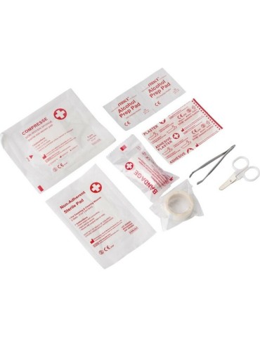 Trousse de premiers secours en pochette, 8 pcs