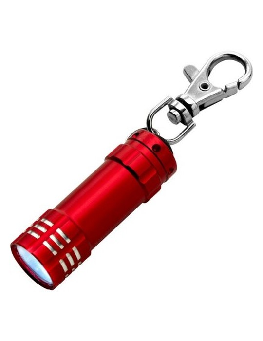 Porte-clés avec mousqueton, 3 LED