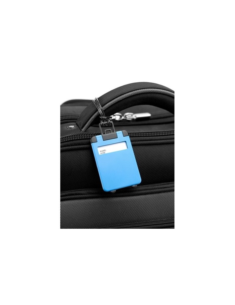 Étiquette de bagage Matières : ABS Couleurs : blanc accessoire événementiel unique