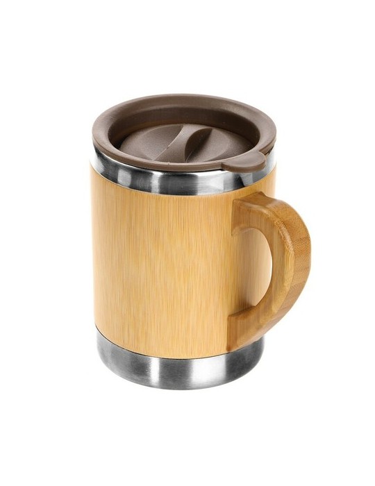 Mug thermique 300 ml en bambou | Kol