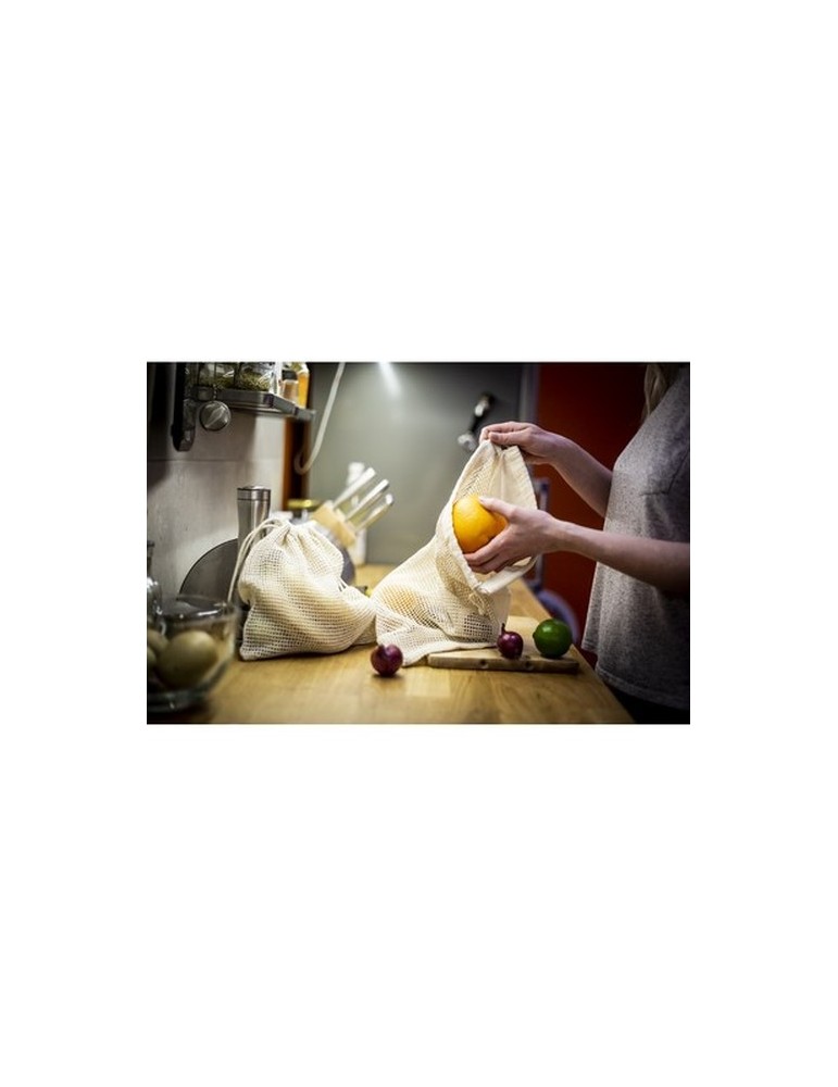 B'RIGHT sac en coton pour fruits et légumes, grand modèle | Brandon