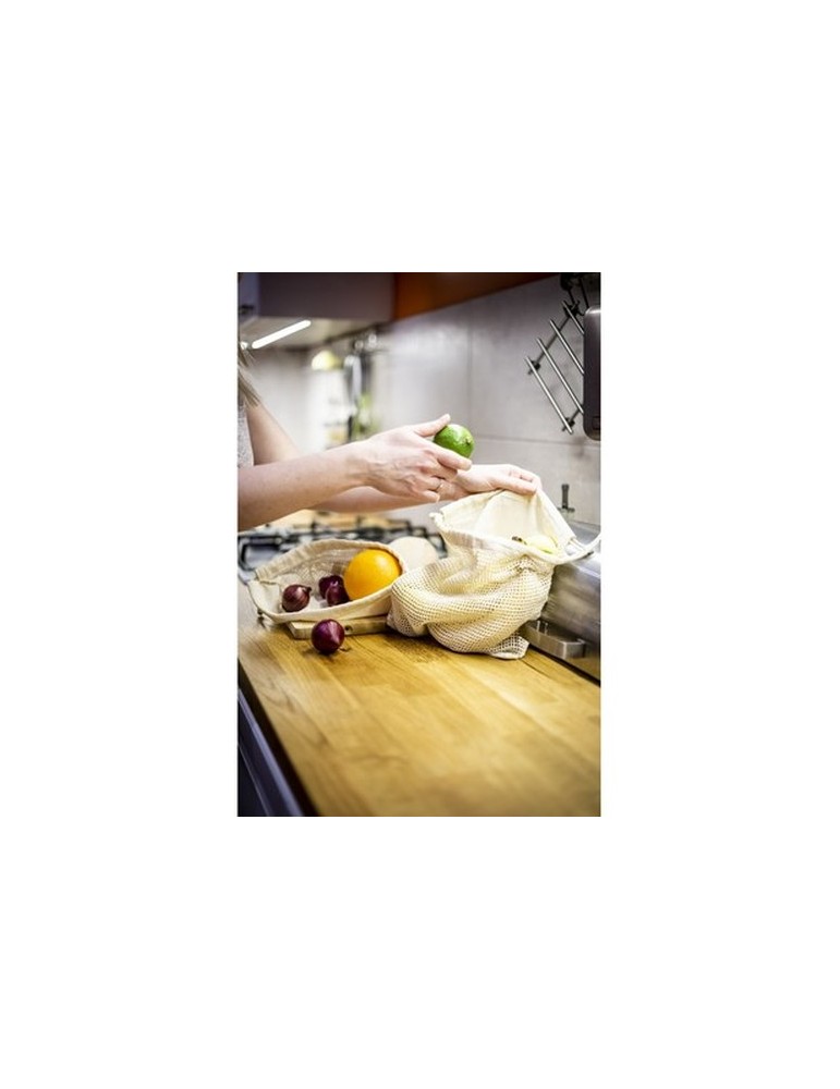 B'RIGHT sac en coton pour fruits et légumes, grand modèle | Brandon