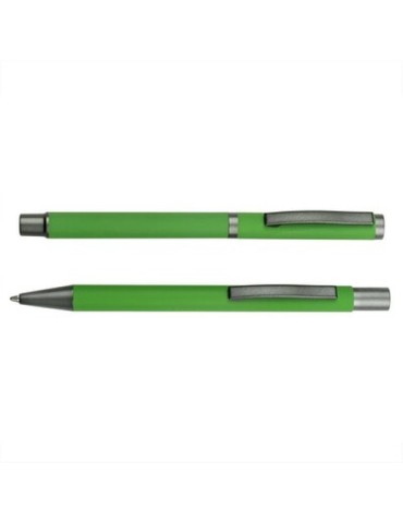 Set d'écriture, stylo bille et roller | Elliot Matières : aluminium Couleurs : vert 2
